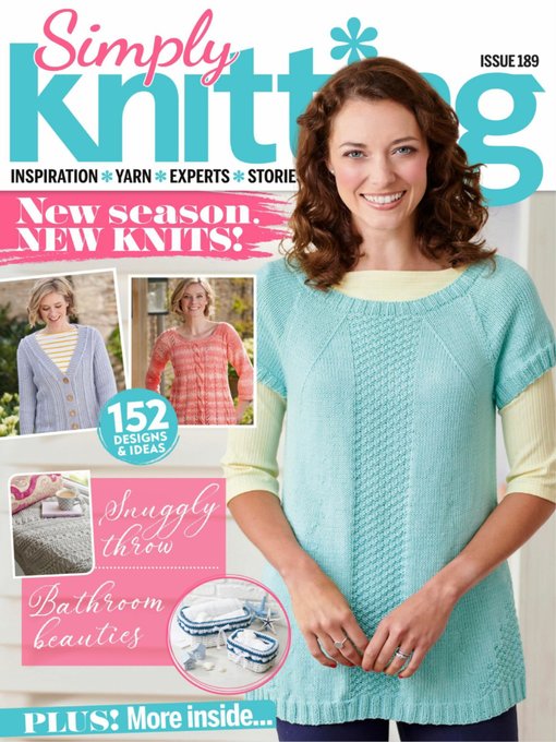 Cover image for Simply Knitting